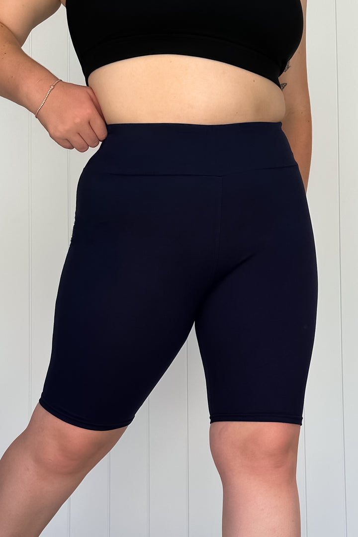 Navy - Casual - Long Shorts