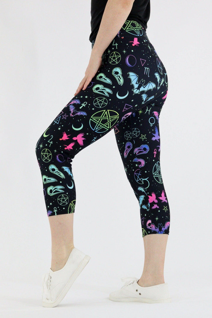 Witch Craft - Casual Capri Leggings Casual Capri Leggings Pawlie