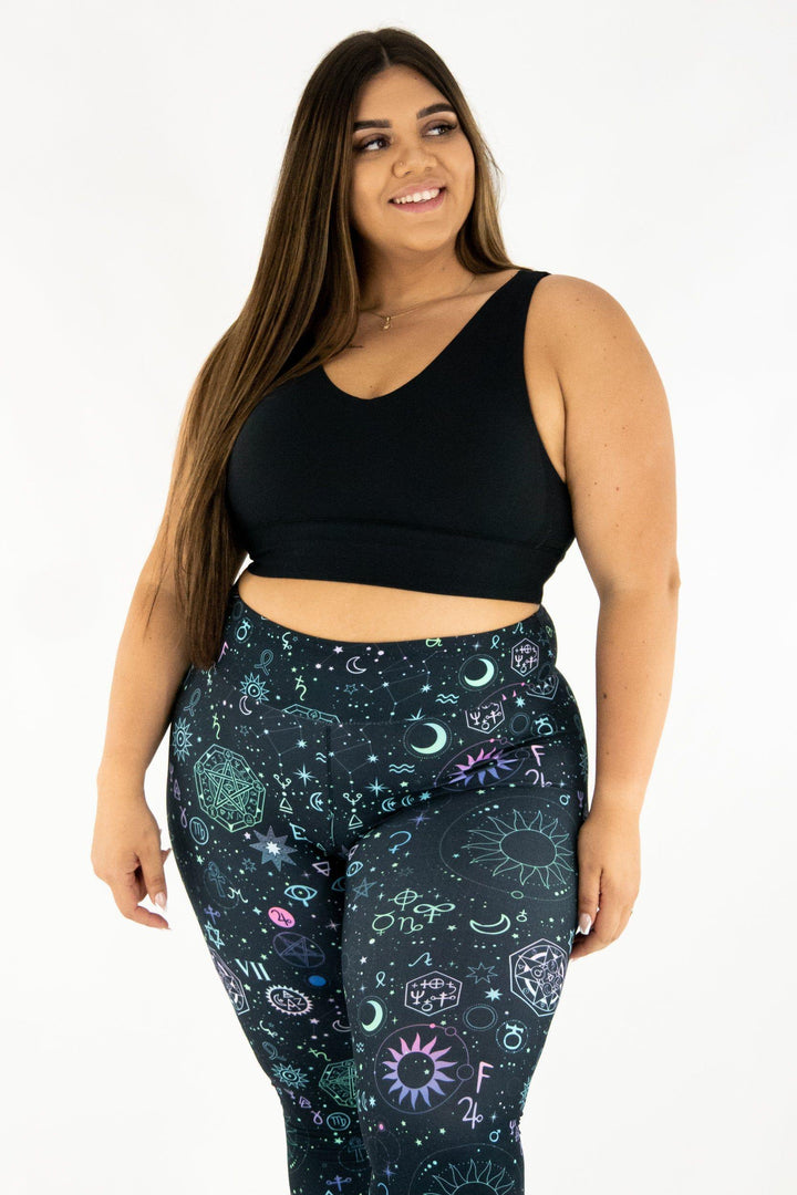 Witch Spells - Casual Capri Leggings Casual Capri Leggings Pawlie
