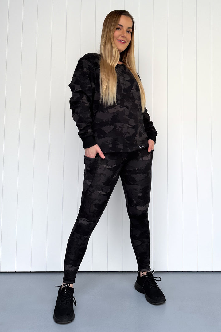 Darkling - Fleece Jumper - V-neck