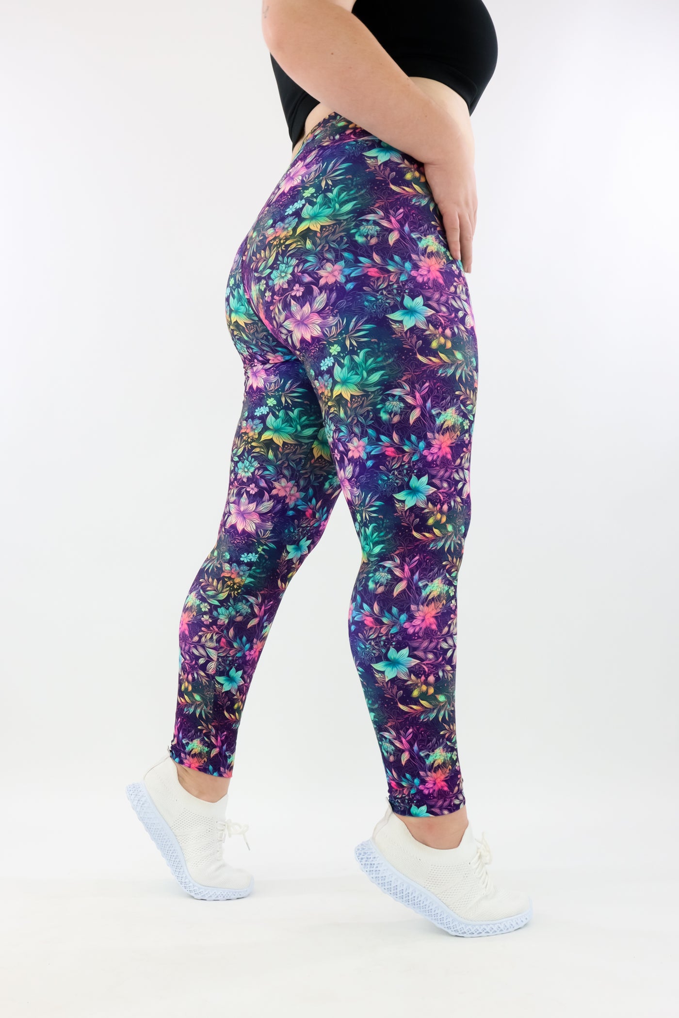 Little Flowers - Casual - Long Full Leggings