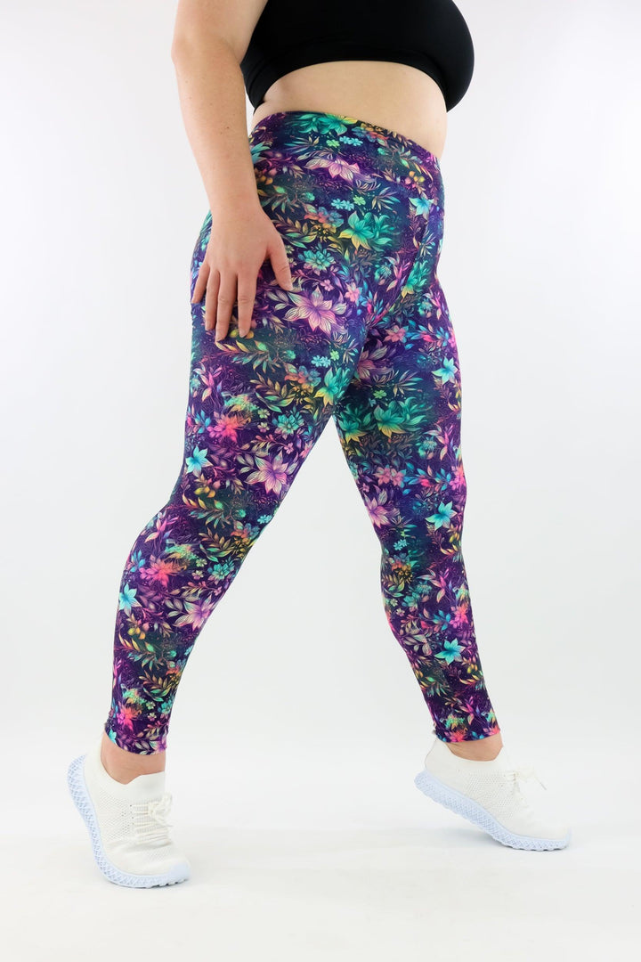 Little Flowers - Casual - Long Full Leggings