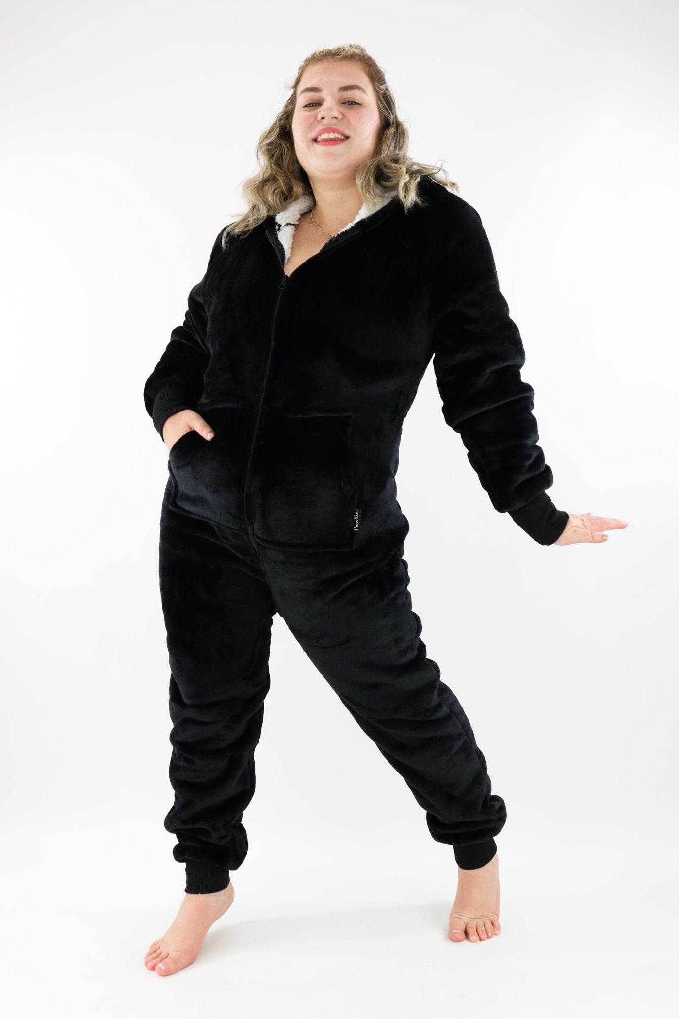 Black - Sherpa Onesie