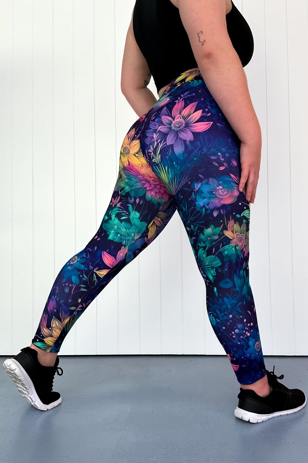 Scintillate Florals - Casual - Full Leggings