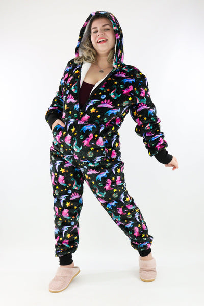 Space Dinosaurs - Sherpa Onesie