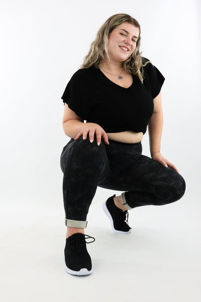 Inky - Fleece - Leg Pockets - Full Leggings