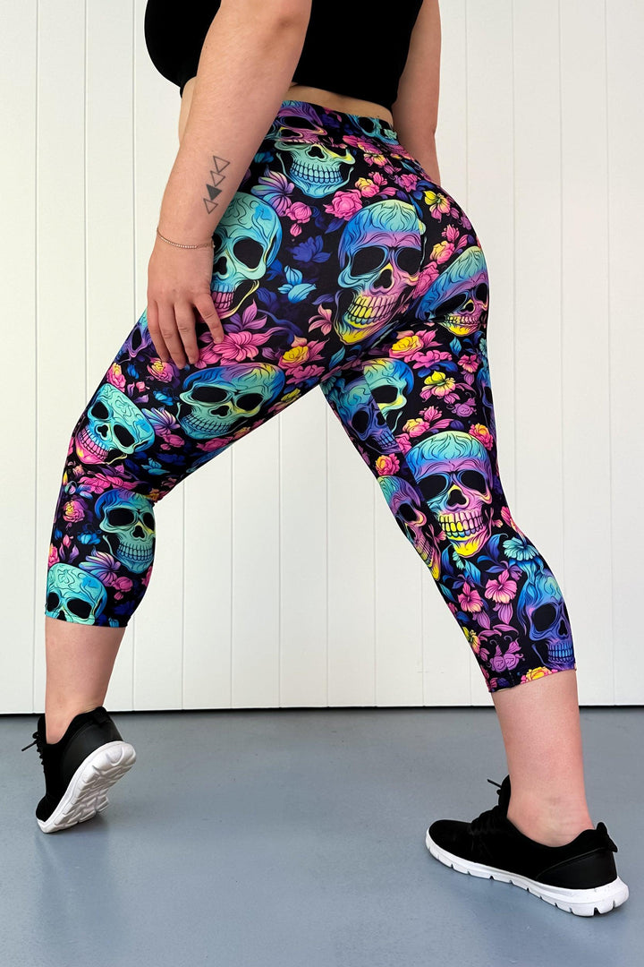 Full of Spirit - Casual - Capri Leggings