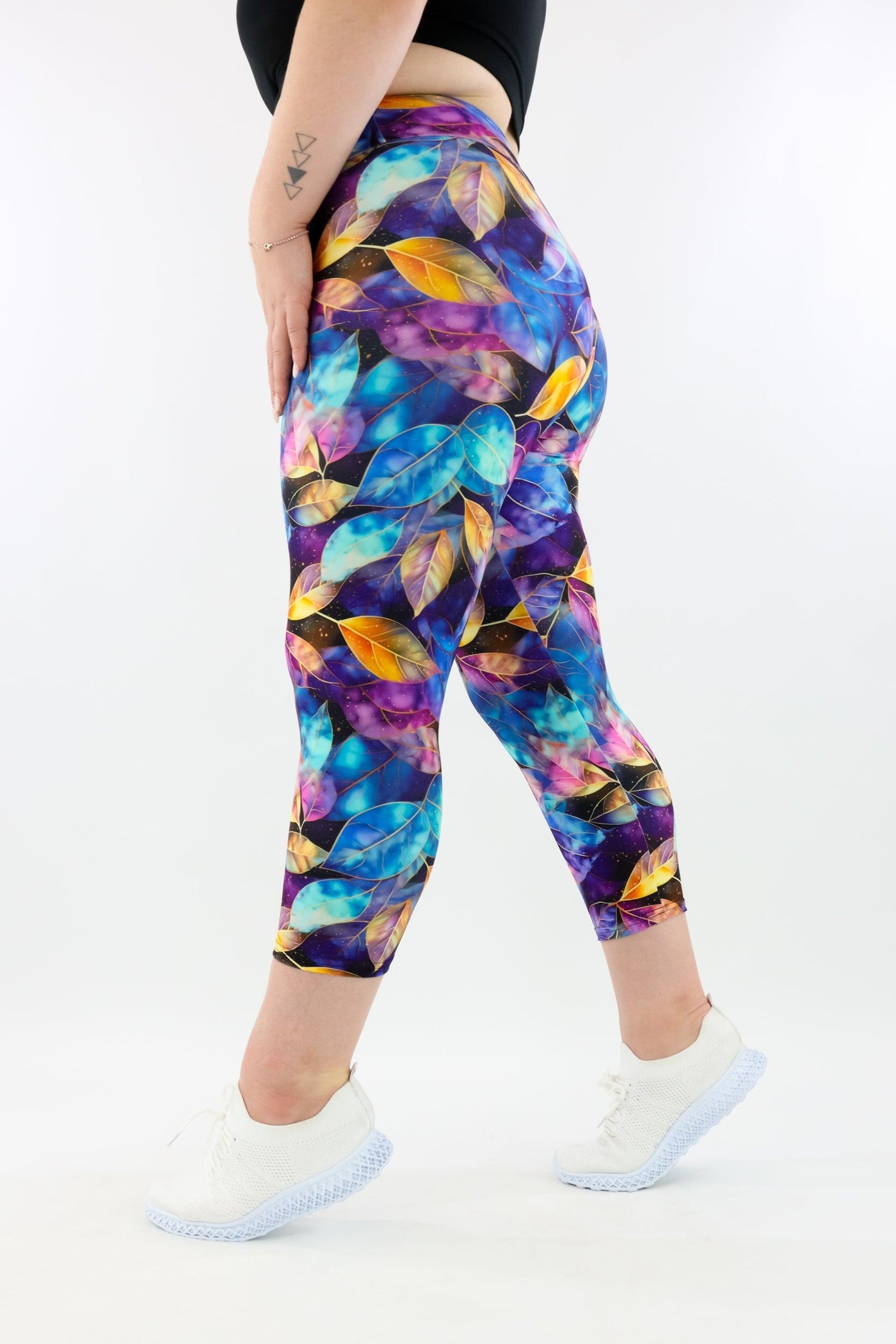 Autumn Galaxy - Casual - Capri Leggings