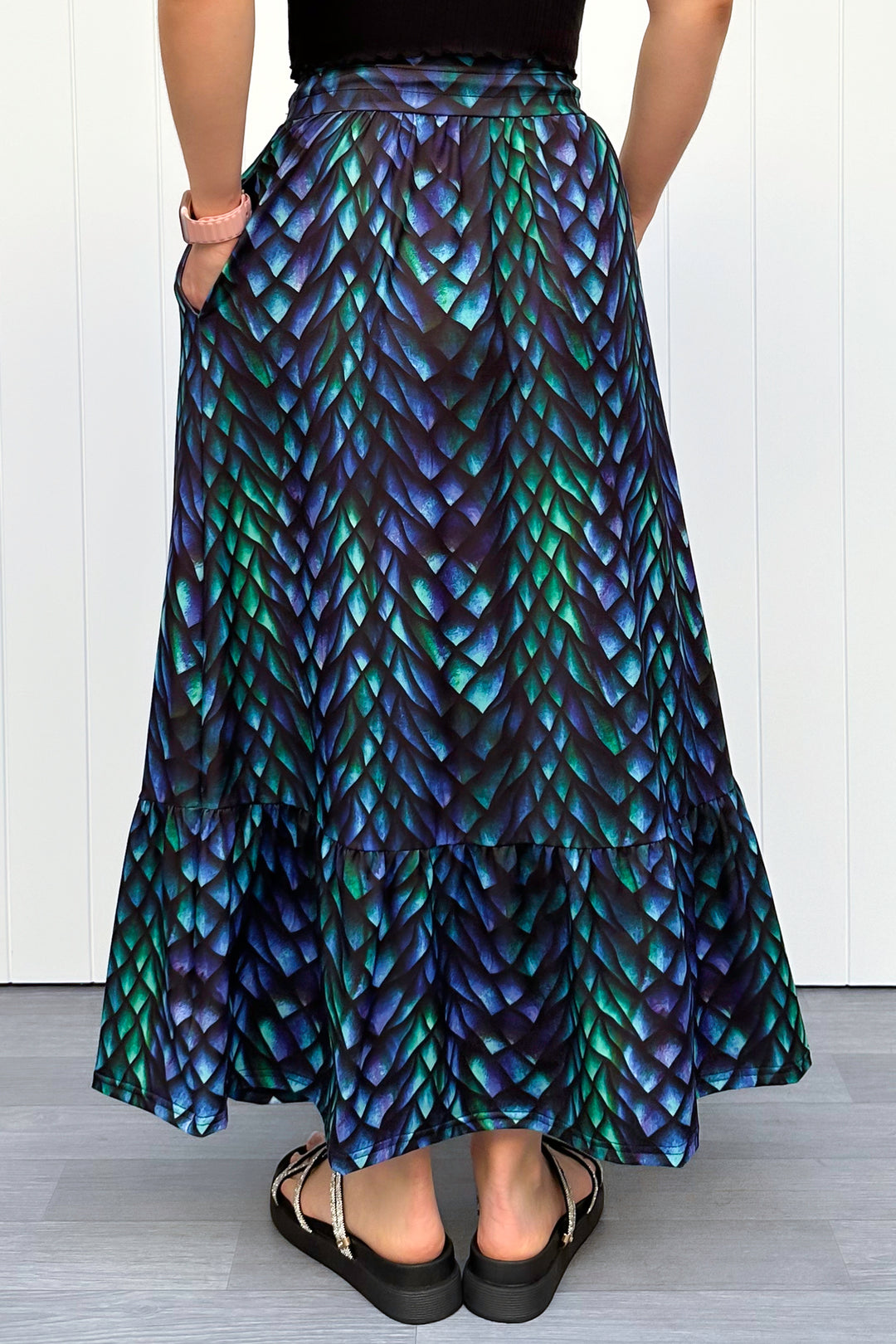 Selene Maxi Skirt - Dragon Keeper - Pockets