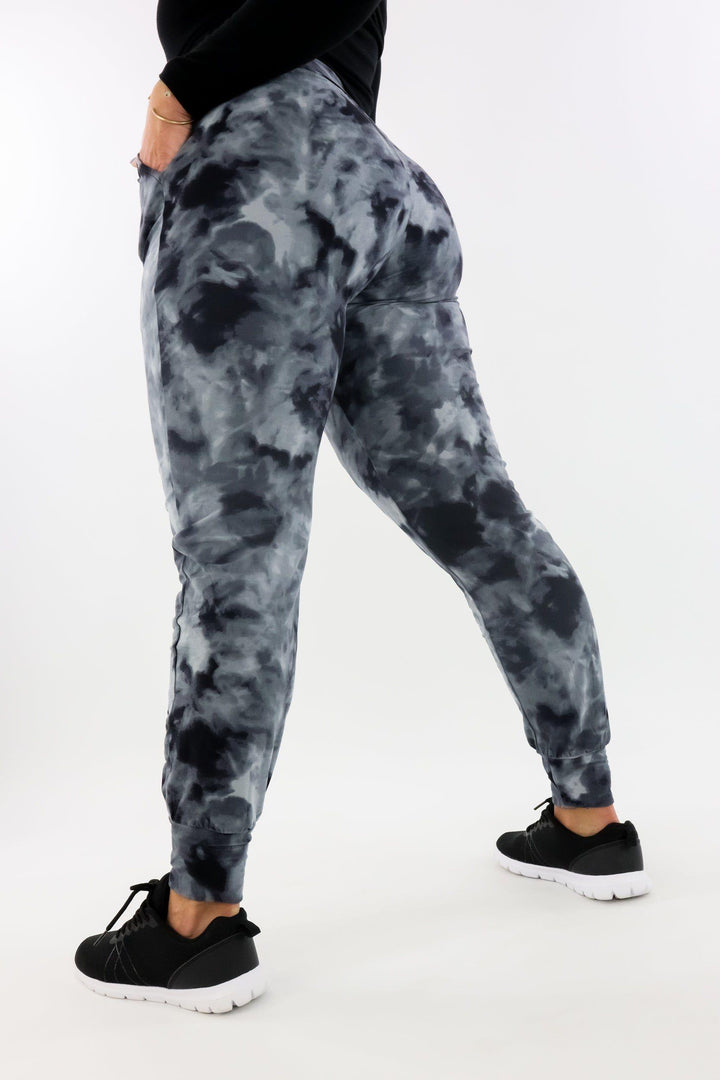 Stormy Tie Dye - Soft Joggers 2.0 - Pockets Hybrid Joggers Pawlie   