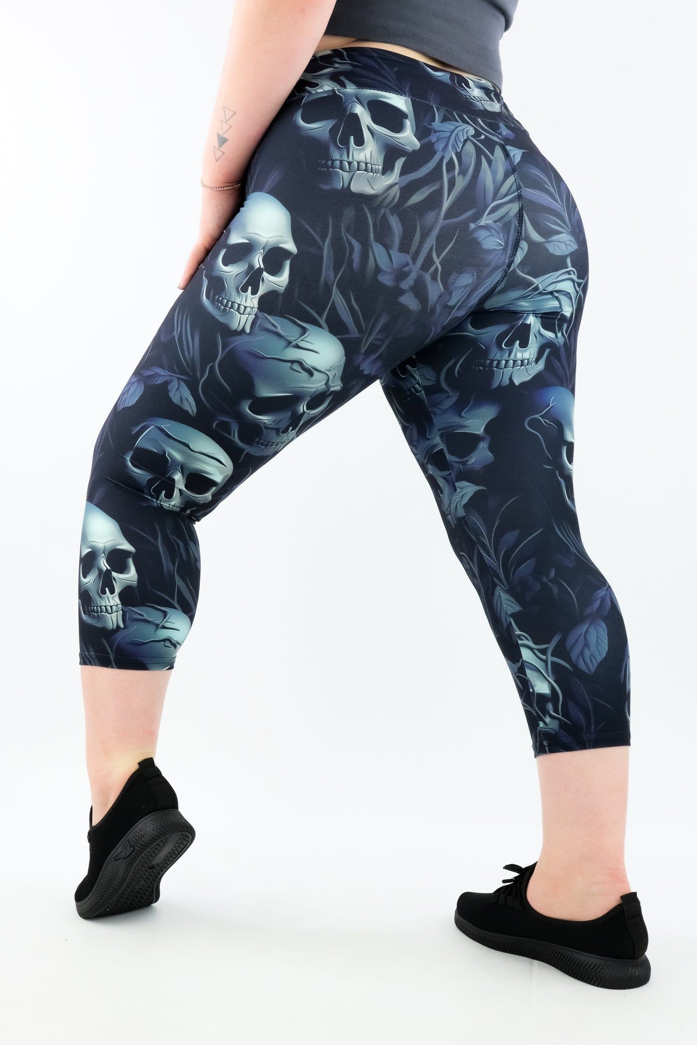 Vines of the Dead - Casual - Capri Leggings Casual Capri Leggings Pawlie   