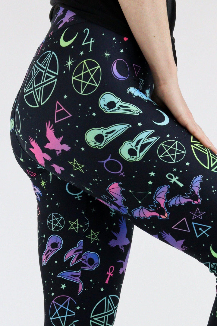 Witch Craft - Casual Capri Leggings Casual Capri Leggings Pawlie   