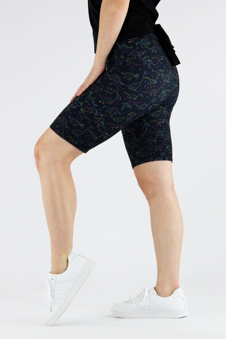 Goofy Dinosaurs - Casual Long Shorts Casual Shorts Pawlie   