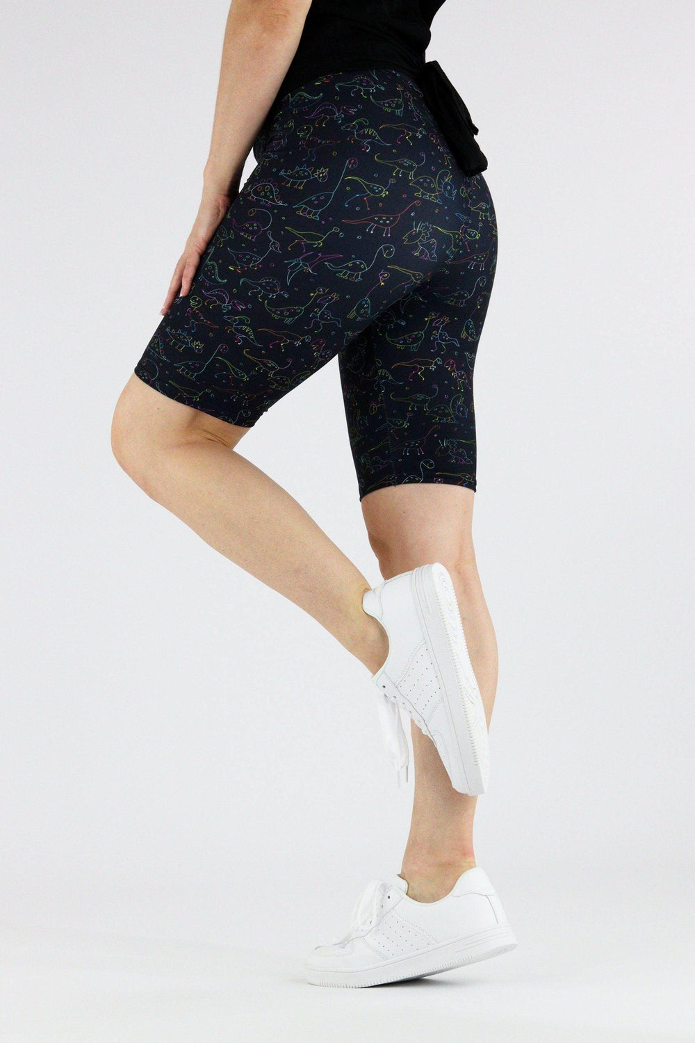 Goofy Dinosaurs - Casual Long Shorts Casual Shorts Pawlie   