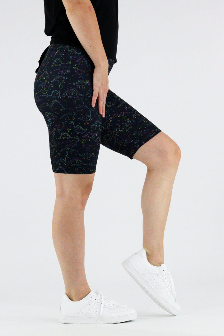 Goofy Dinosaurs - Casual Long Shorts Casual Shorts Pawlie   