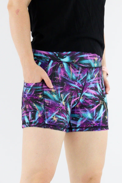 Firework Sky - Hybrid 1.0 - Leg Pockets - Shorty Shorts Hybrid Shorts Pawlie   