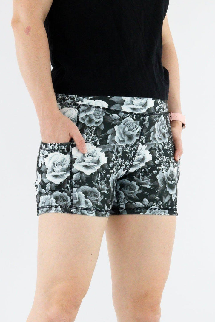 Vintage Rose - Hybrid 1.0 - Leg Pockets - Shorty Shorts Hybrid Shorts Pawlie   