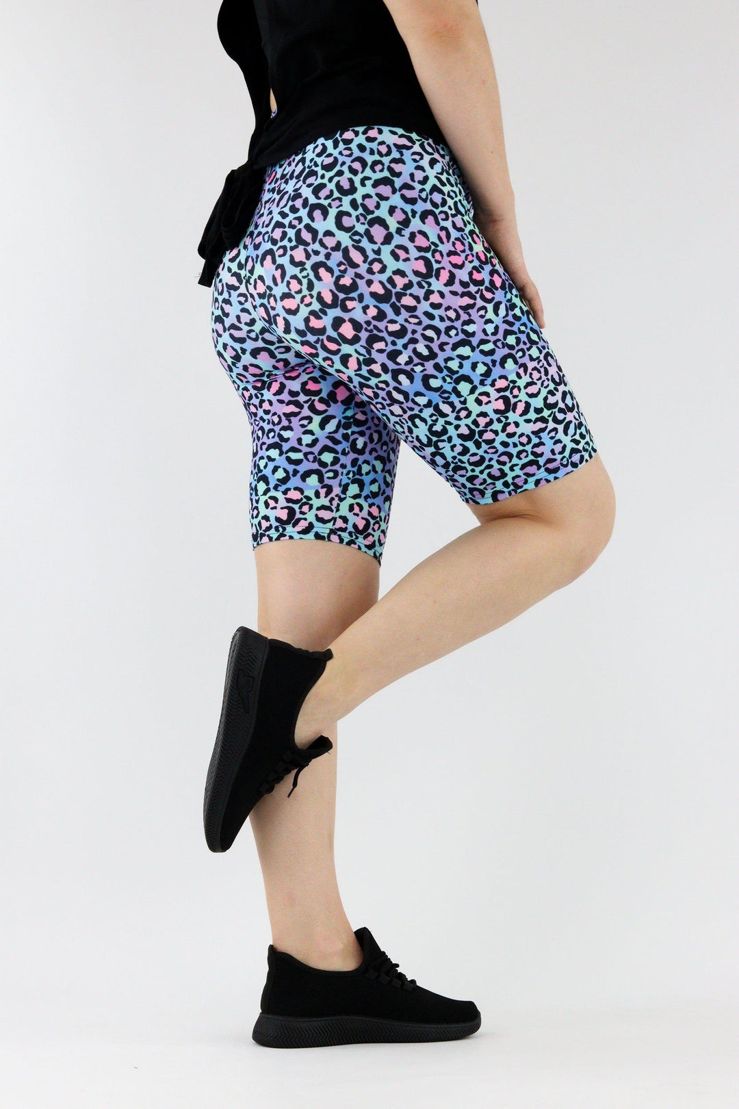 Leopard Sherbert - Casual - Long Shorts Casual Shorts Pawlie   