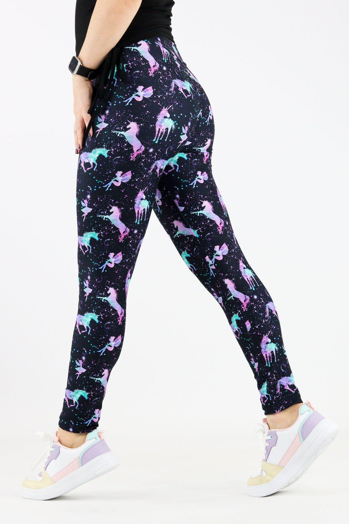 Unicorns & Fairies - Casual Full Leggings Casual Full Leggings Pawlie   