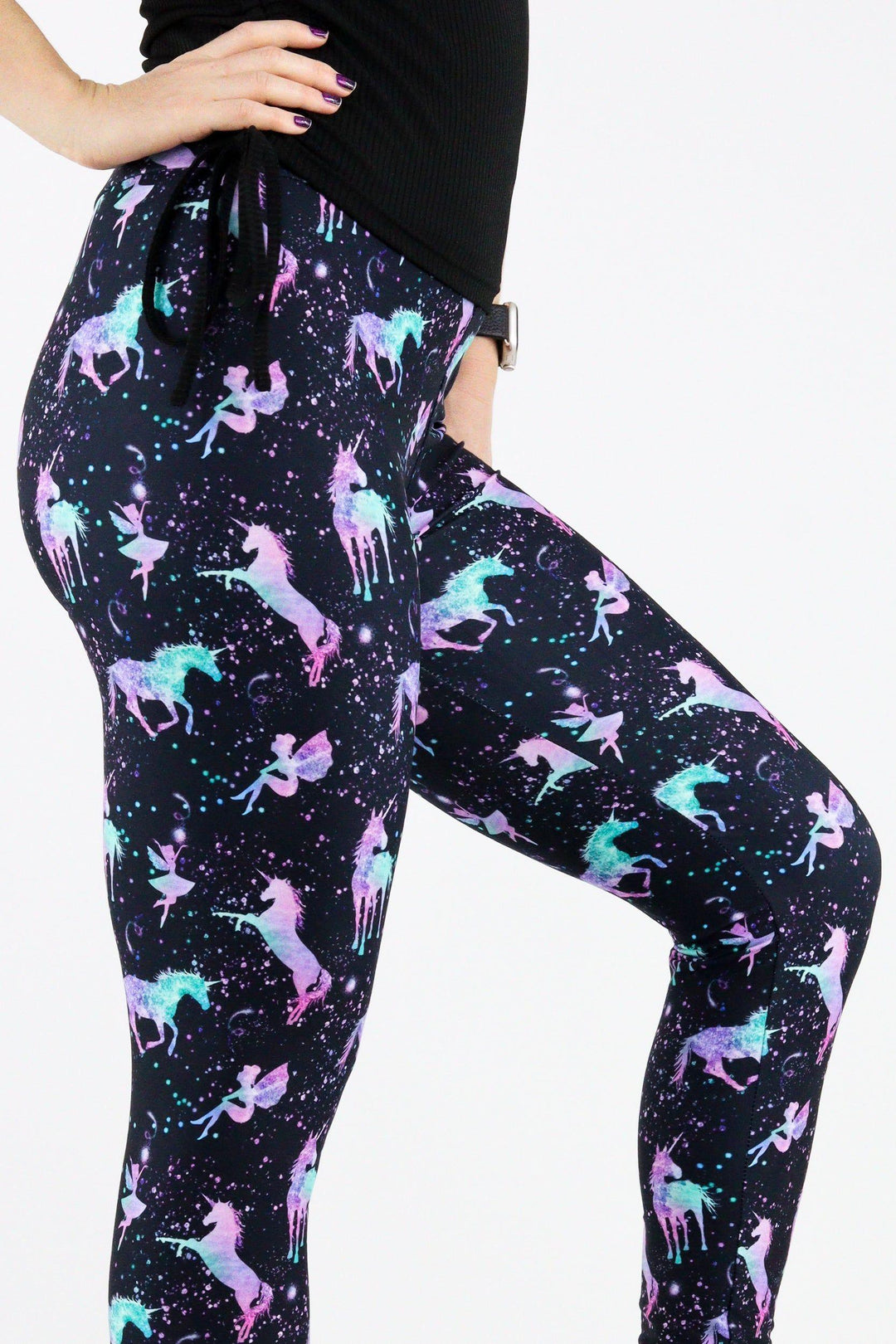 Unicorns & Fairies - Casual Full Leggings Casual Full Leggings Pawlie   