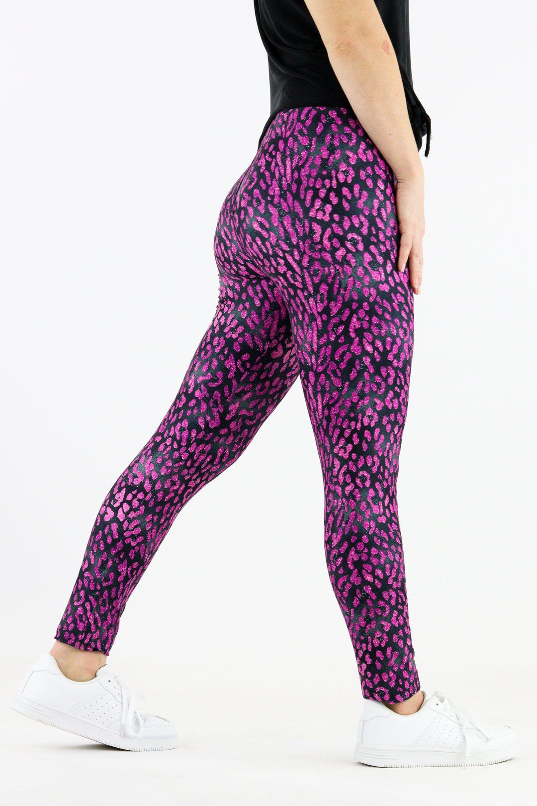 Sparkle Panther - Casual Full Leggings Casual Full Leggings Pawlie   