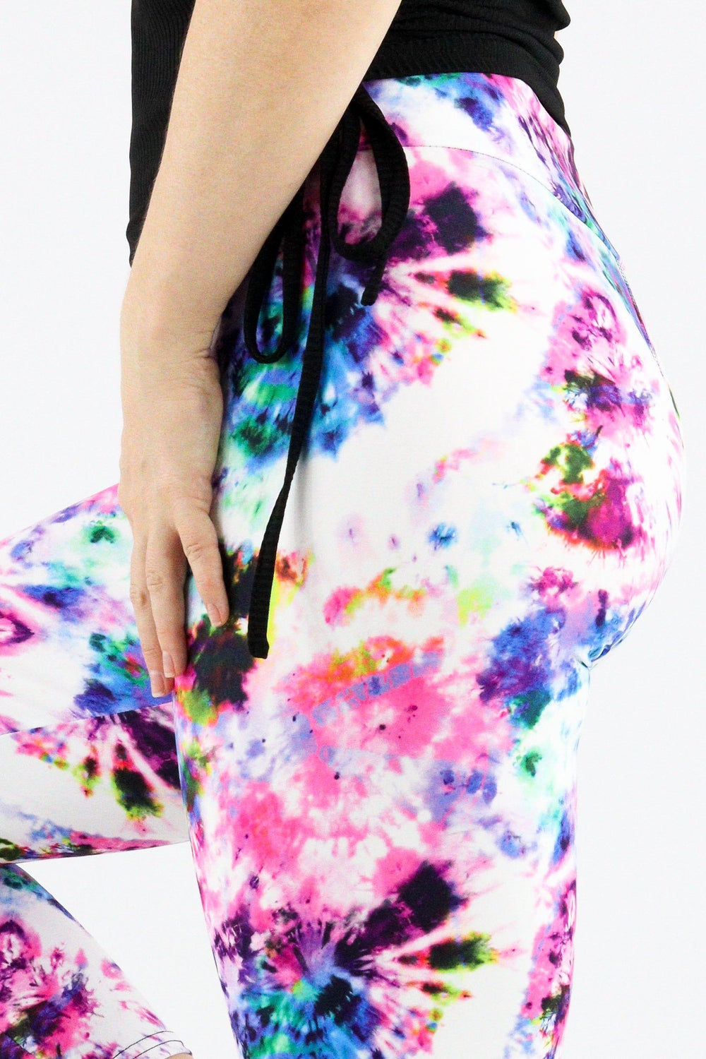Tie Dye Colourise - Casual Capri Leggings Casual Capri Leggings Pawlie   
