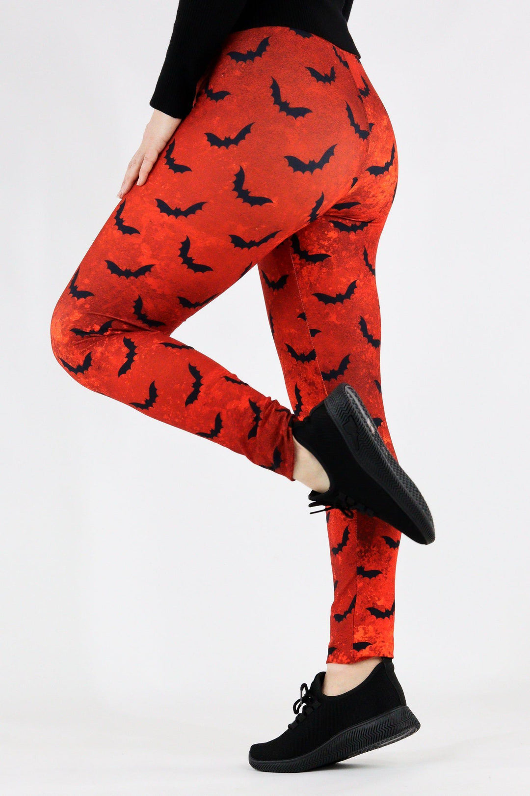 Vampire Bat - Casual Full Leggings Casual Full Leggings Pawlie   